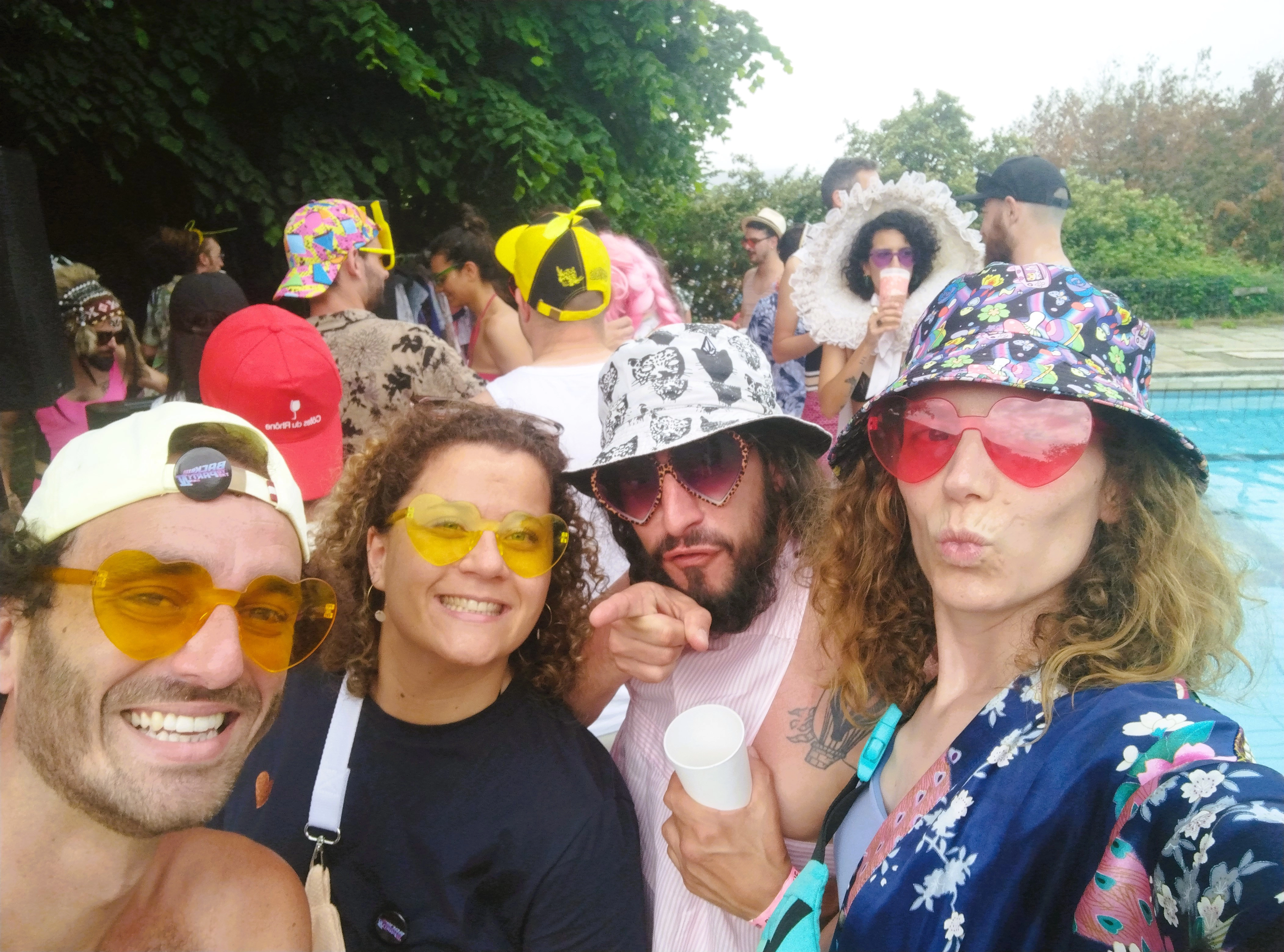 Scène artistique et animations nocturnes du Back to the Party IV