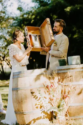 Cérémonie laïque de Lea et Maxime organisée par AL events