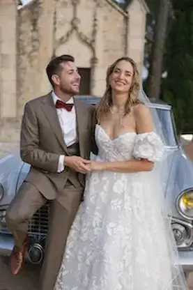 Mariage de Maja et Marty organisé par AL events au Château Rasques à Taradeau