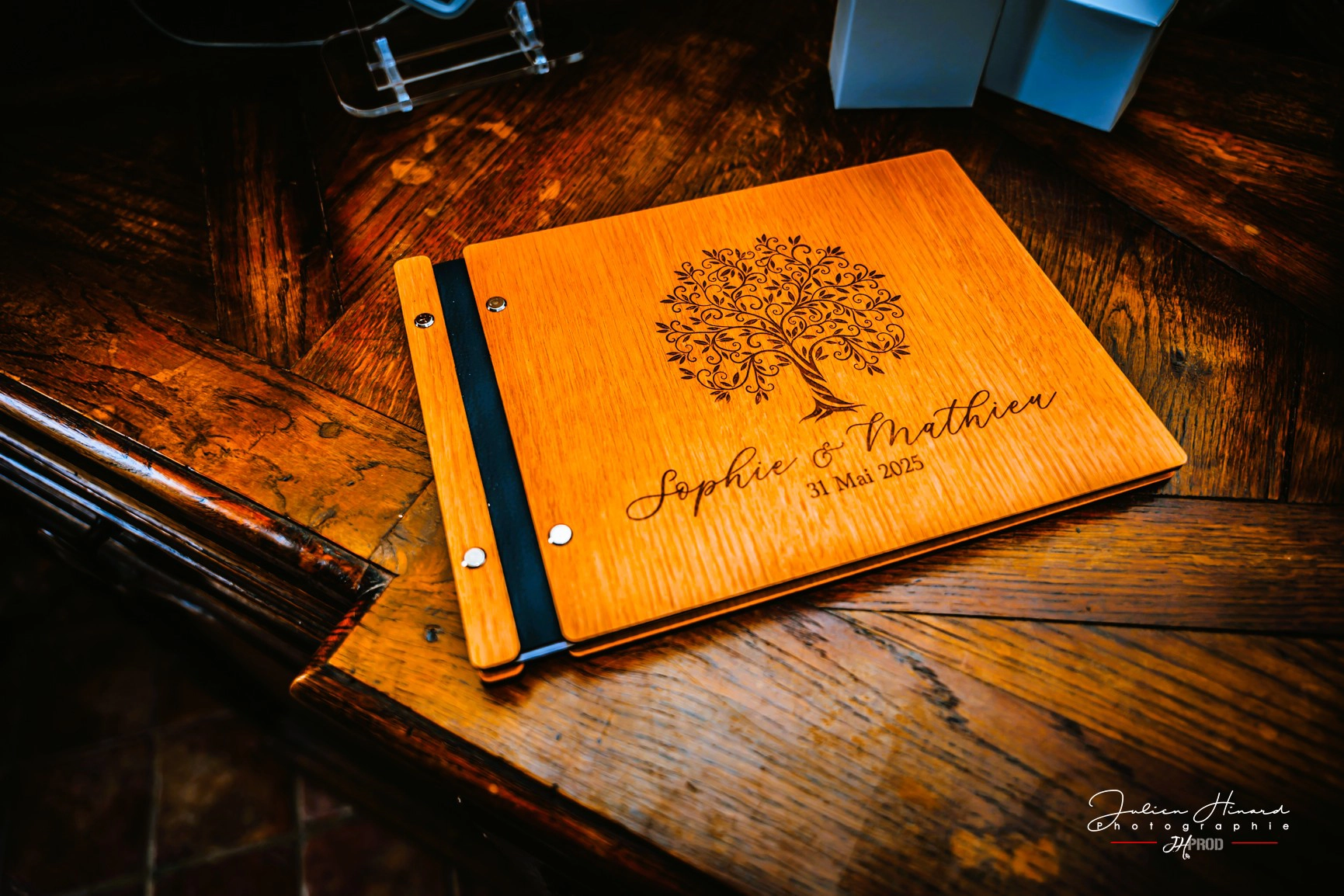 Décoration florale et table de réception du mariage de Sophie et Mathieu