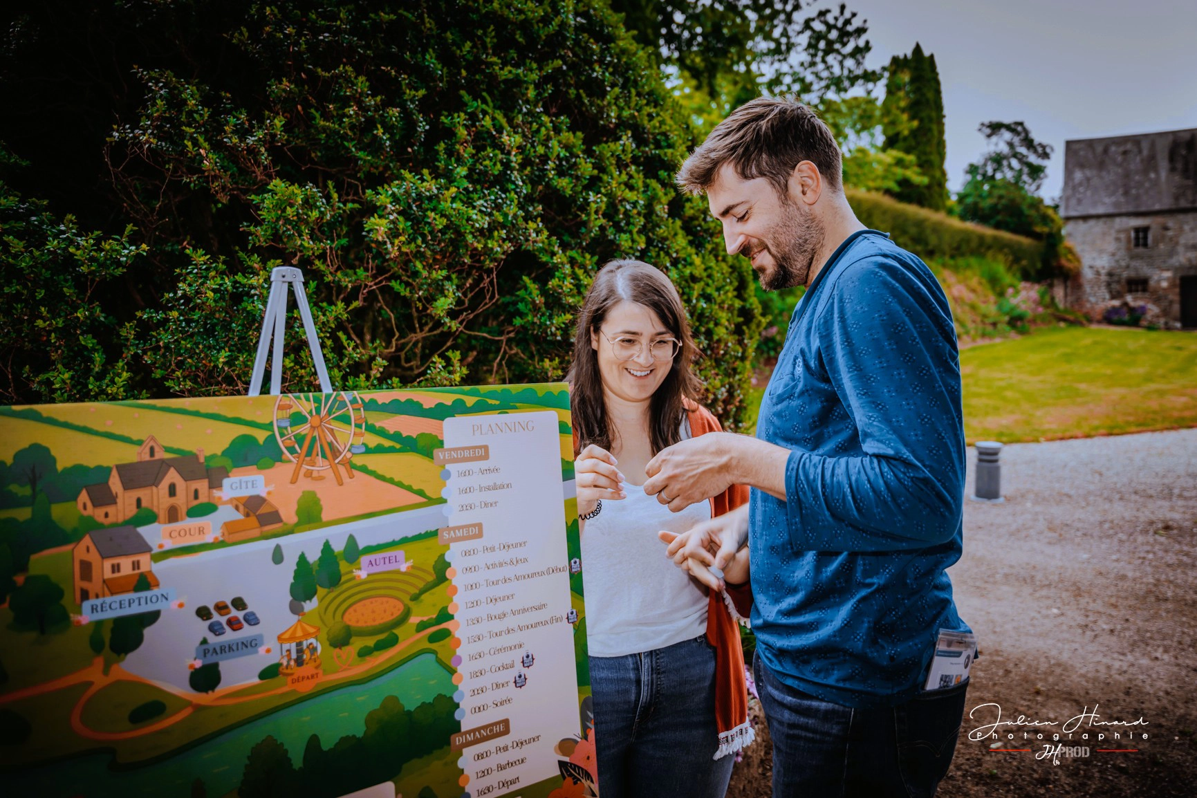 Décoration et ambiance festive du mariage de Sophie et Mathieu