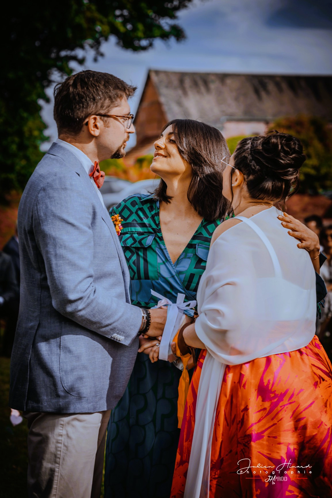 Photo de groupe finale du mariage de Sophie et Mathieu